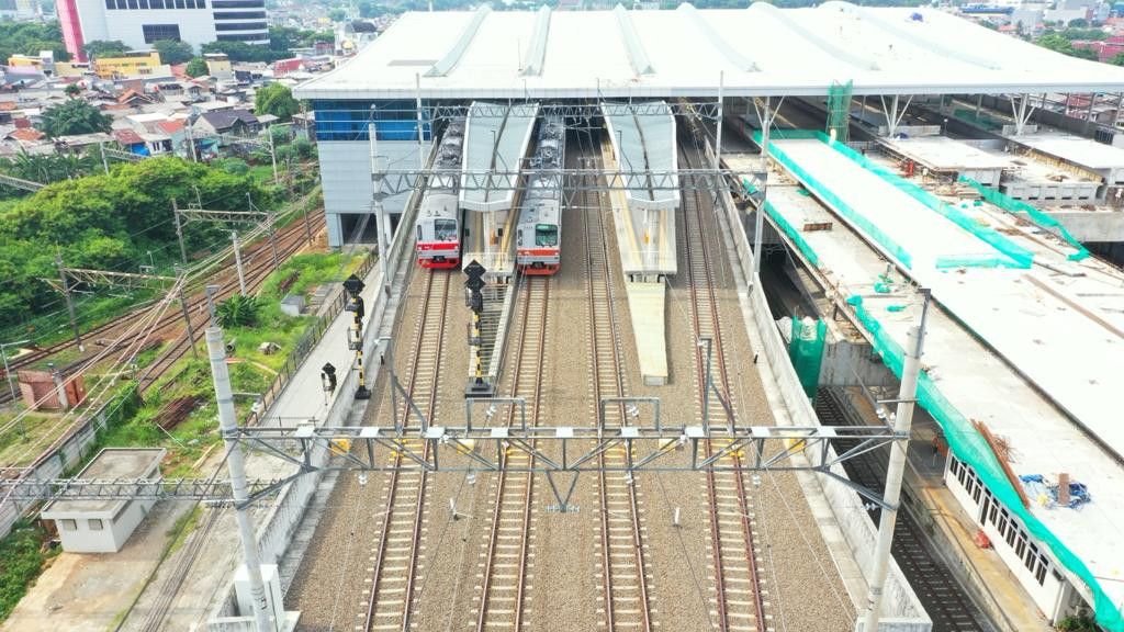 Switch Over Stasiun Manggarai, Berikut Perubahan Jalur dan Tujuannya