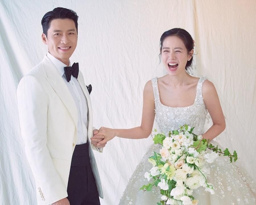 hyun bin dan son ye jin resmi menikah (instagram/vast.ent)