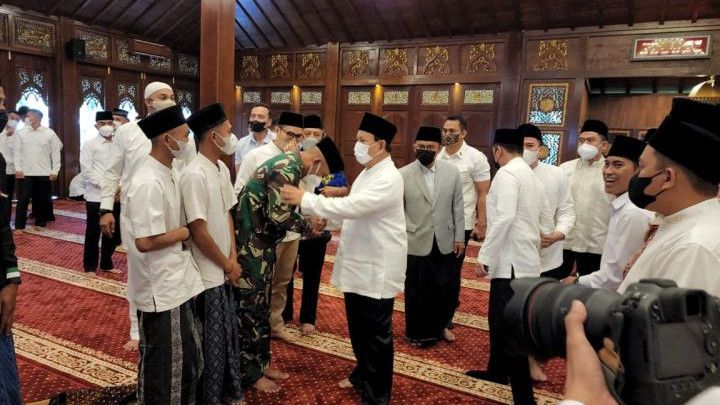 Setelah Temui Jokowi di Yogyakarta, Prabowo Sambangi Mega di Menteng