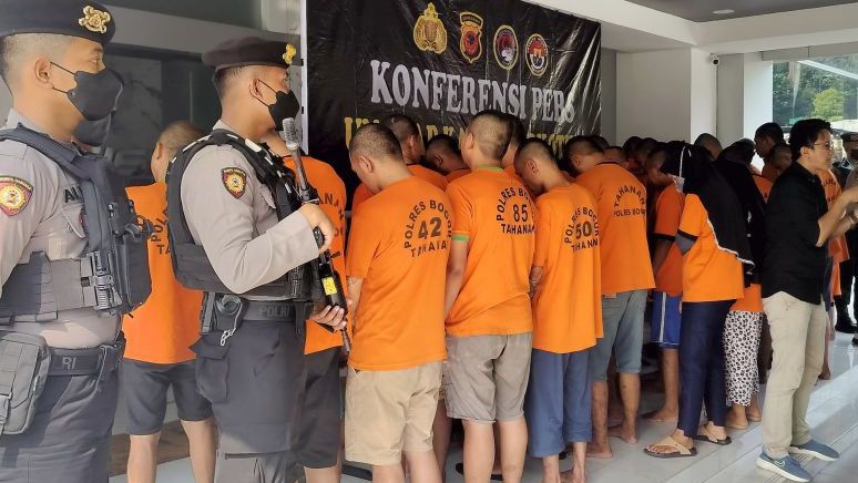 Polres Bogor Berhasil Ringkus 42 Tersangka Kasus Narkoba Selama Sepuluh Hari, Begini Modus Operansi Para Pelaku