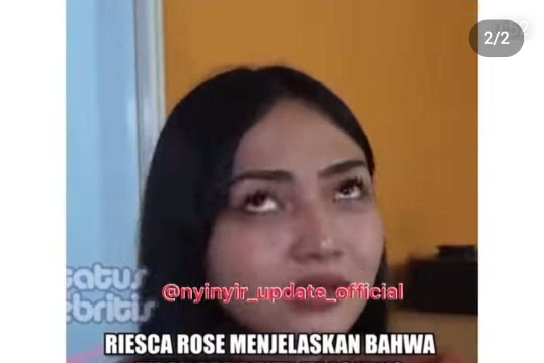 Riesca Rose (Foto: Instagram/@rumpi_gosip) 