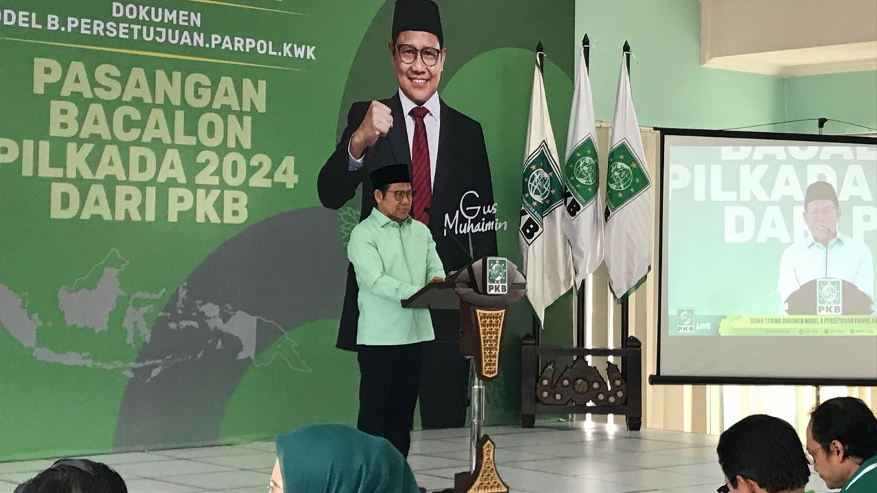 Soal PKB-PDIP Sepakat Kerja Sama di Pilgub Jabar, Cak Imin: Belum