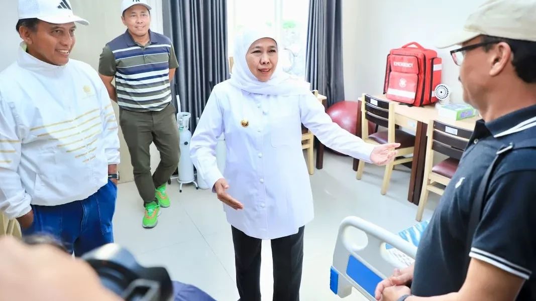 Khofifah Pastikan Dua Lokasi Bakal Sekolah Rakyat di UNESA Siap Beroperasi dan Ramah Difabel