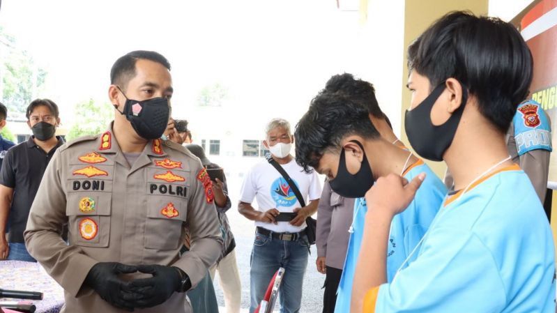 9 Pelajar di Cianjur yang Bacok Pelajar Lain hingga Luka Parah Ditangkap Polisi