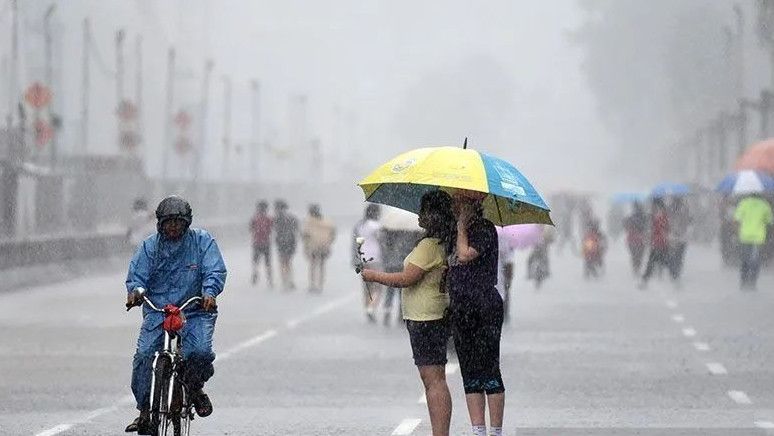 BMKG: Jakarta Diguyur Hujan Seharian