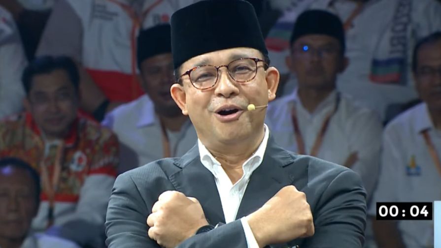 Tutup Debat Perdana Pilpres 2024, Anies Baswedan: Wakanda No More, Indonesia Forever