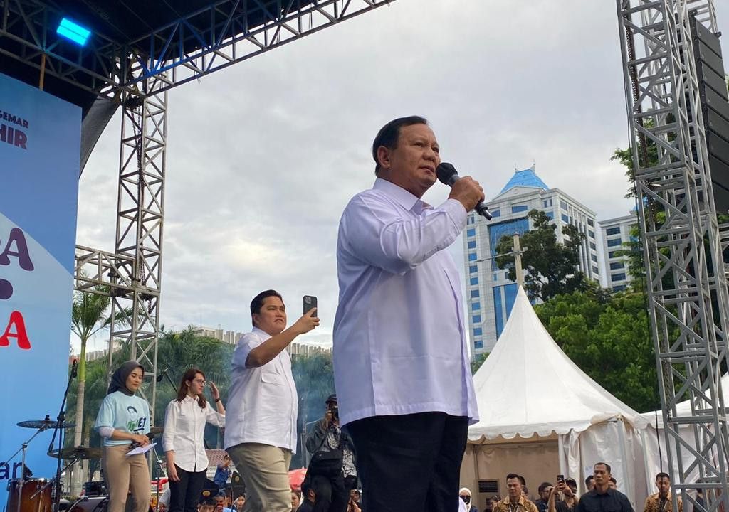Prabowo Janjikan Kesejahteraan Untuk Pengeda Ojol Apabial Terpilih Sebagai Presiden