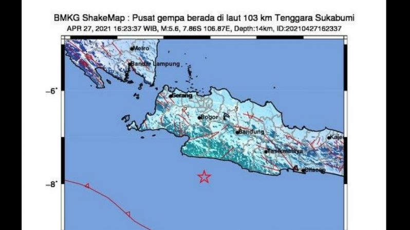 BMKG Ungkap Penyebab Gempa Sukabumi Terasa hingga Jakarta: Patahan Lempeng Indo-Australia
