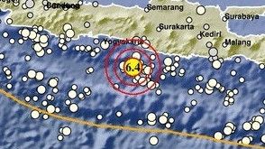 Yogyakarta Diguncang Gempa M6,4, Terasa hingga Indramayu-Jabar