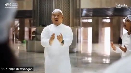 Viral Video Menyanyi Jakarta Youth Choir dalam Masjid Istiqlal, Anies Baswedan Dikritik Habib Abubakar