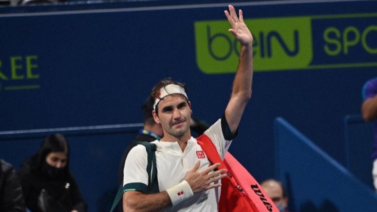 Kalah di Qatar Open, Federer Mundur dari Turnamen ATP di Dubai