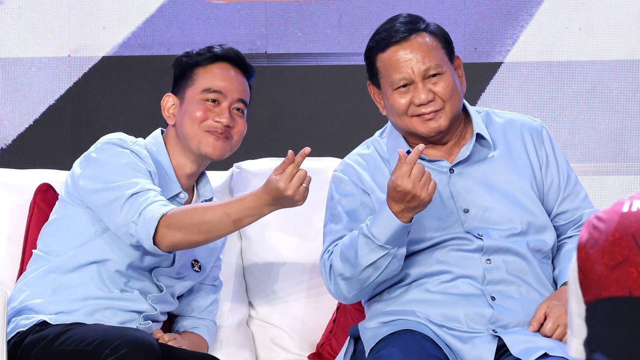 Mayoritas Responden Indikator Tak Setuju Prabowo-Gibran Dibatalkan Jadi Peserta Pemilu