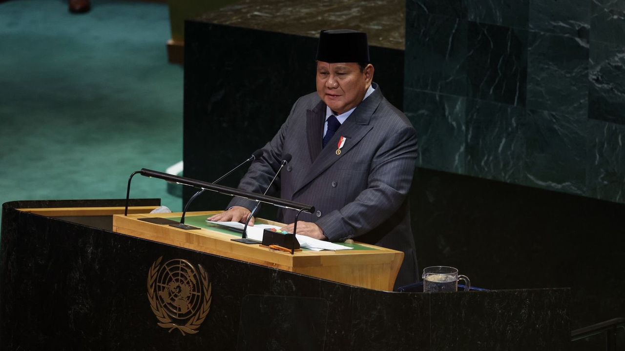 Prabowo: Indonesia Akui Israel Setelah Kemerdekaan Palestina