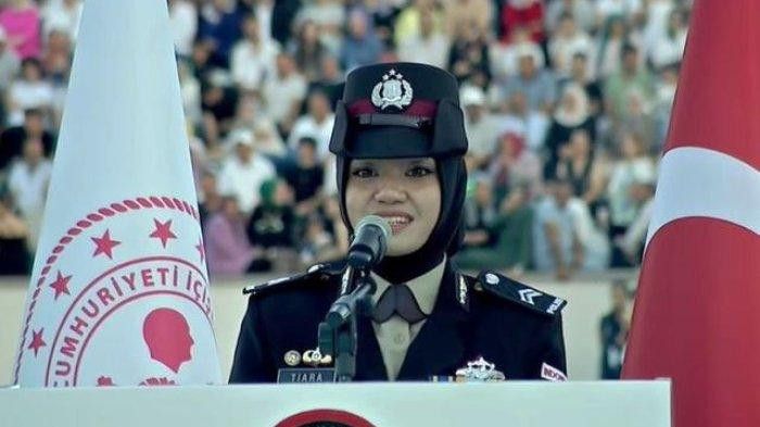 Sosok Briptu Tiara Nissa Zulbida Jadi Lulusan Terbaik di Turki, Begini Kata Presiden Erdogan