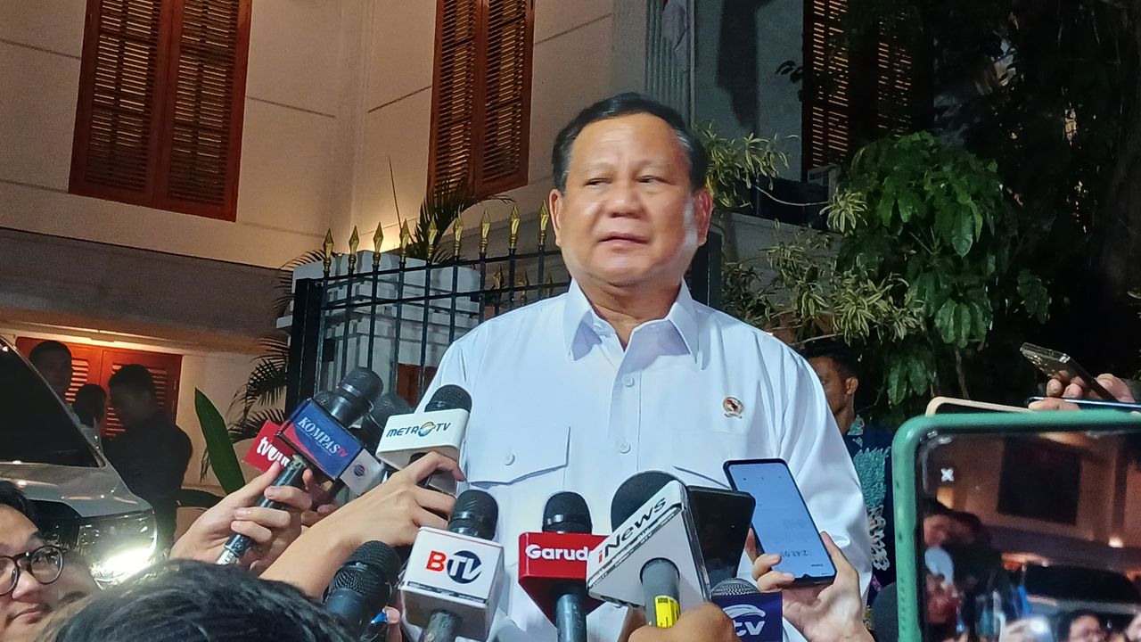 Dari Pratikno hingga Veronica Tan Temui Prabowo di Kertanegara saat Pemanggilan Calon Menteri Hari Pertama