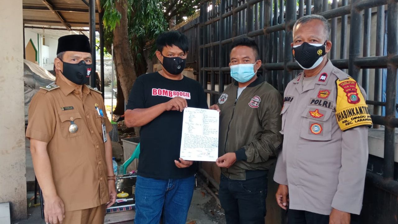 Lagi Mabuk, Ormas di Tangerang Palak dan Rusak Gerobak Pedagang, Ujung-ujungnya Damai