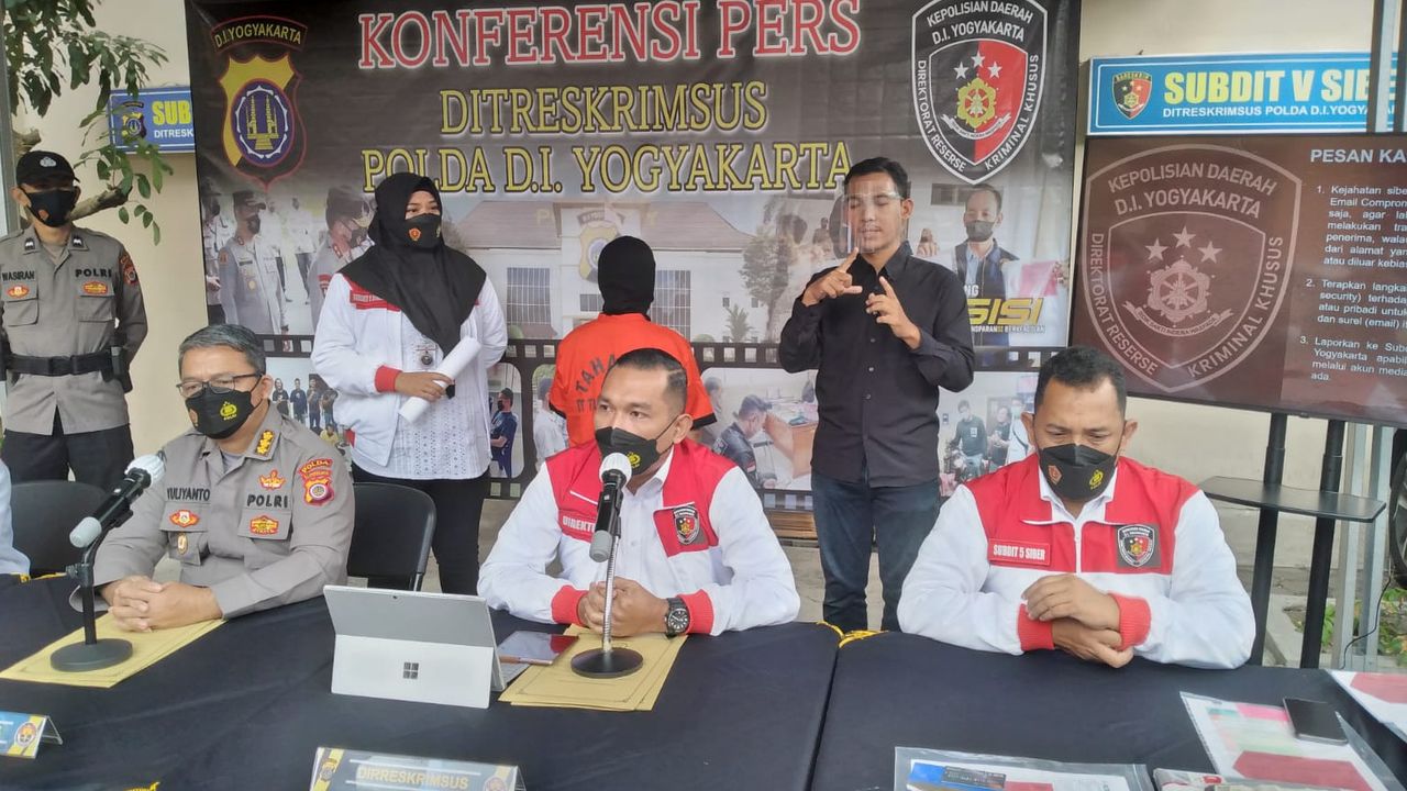 Sindikat Kejahatan Siber di Yogya Dibongkar: Rugikan Rp1,4 M, Warga Nigeria Jadi Buron