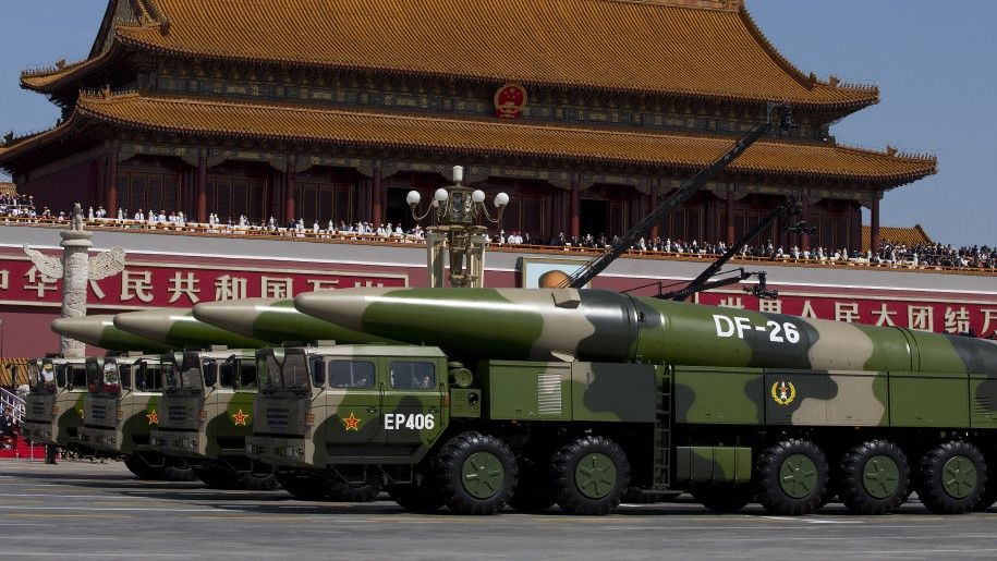 Beri Peringatan ke AS, China Pamer Rudal Hipersonik dan Terbangkan Pesawat Tanker di Selat Taiwan