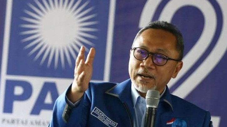Dikabarkan Bakal Jadi Menteri, Ketum PAN Zulkifli Hasan Tiba di Istana Negara