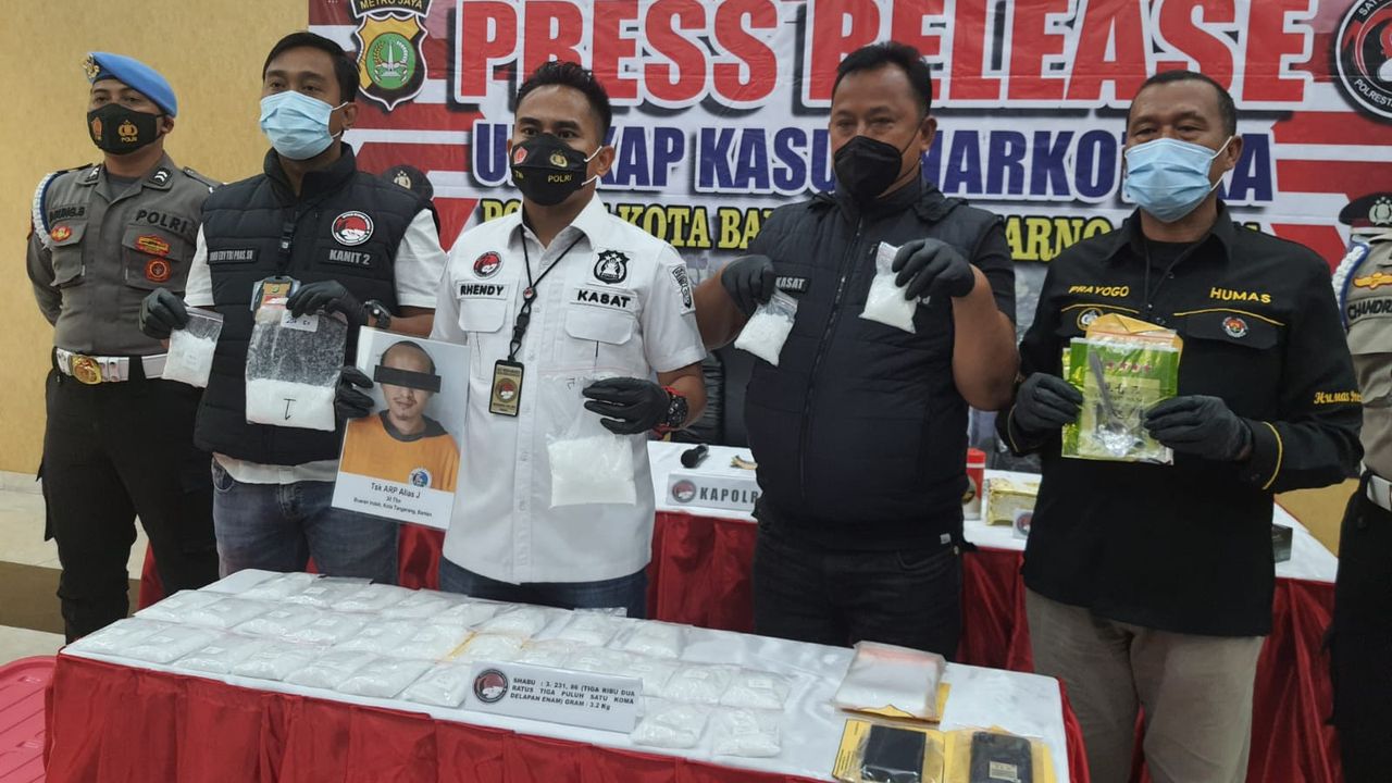 Aksi Jaringan Sabu dari Malaysia Berkedok Jualan Mi Aceh di Tangerang, Polisi Amankan 5 Orang