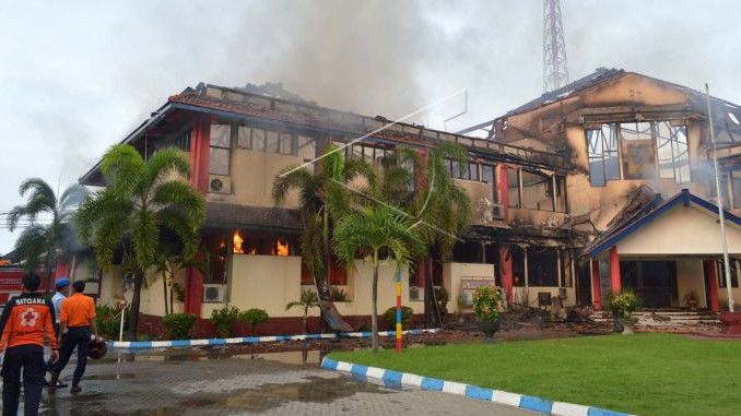 Polisi Selidiki Kasus Percobaan Pembakaran Kantor PLN di Dogiyai Papua Tengah