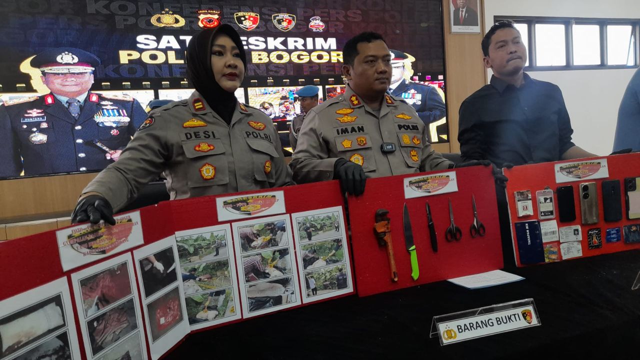 Polisi Ungkap Motif Pelaku Mutilasi Jasad dalam Koper di Bogor Dilatarbelakangi Asmara Sesama Jenis