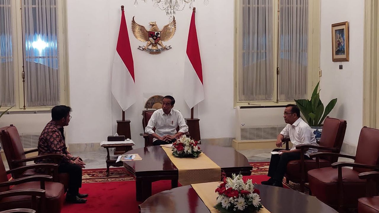 Sahrul Yasin Limpo Pamit ke Jokowi: Maaf Tidak Bisa Membantu Bapak Sampai Akhir Masa Jabatan
