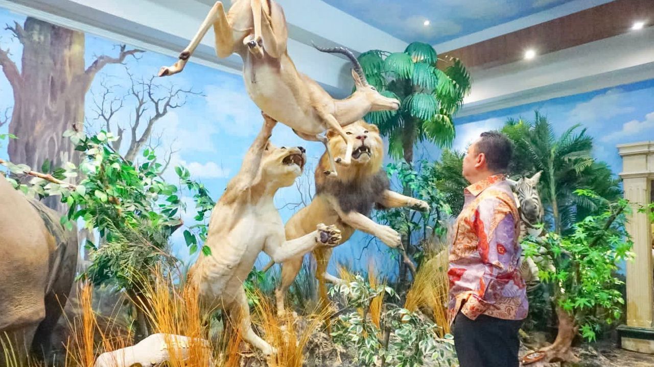 Momen Bamsoet Kunjungi Rahmat International Wildlife Museum and Gallery, Ada Ribuan Spesimen Binatang yang Diawetkan