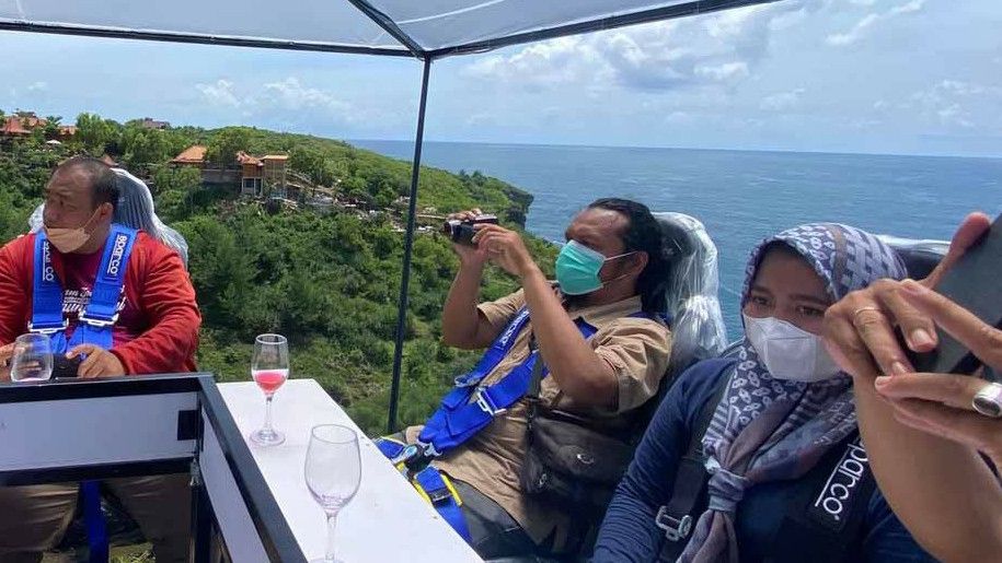 Wahana Ngopi in the Sky Disetop, Dispar: Kalau Kecelakaan, Dampaknya ke Seluruh Wisata DIY