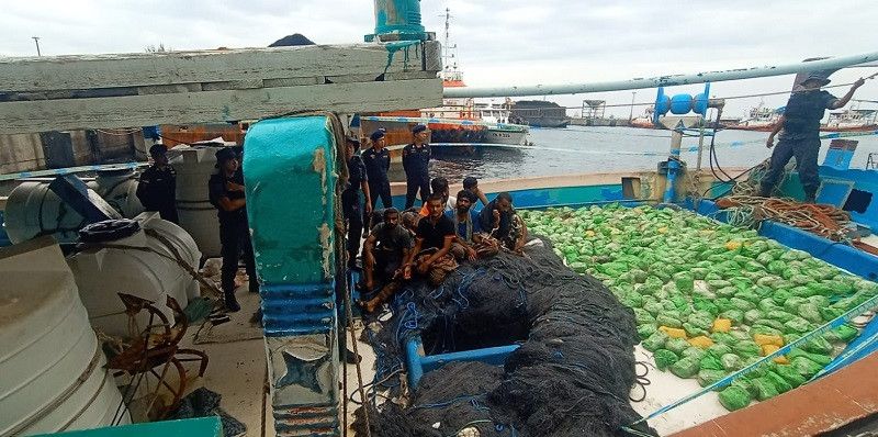 Selundupkan 309 Bungkus Sabu Ditemukan dalam Perahu, BNN Tangkap Delapan WN Iran