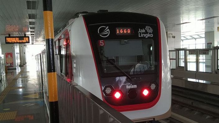 LRT Jakarta Fase 2A Dilanjutkan Pada 2023