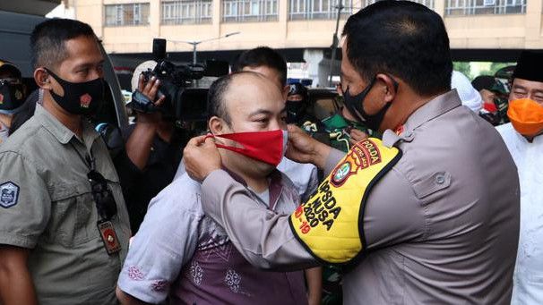 Kampanye Pakai Masker, Polisi Gandeng Komunitas Ojol