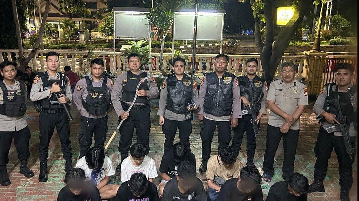 13 Remaja Ditangkap Saat Akan Tawuran di Tebet Jaksel, Satu Orang Positif Gunakan Ganja