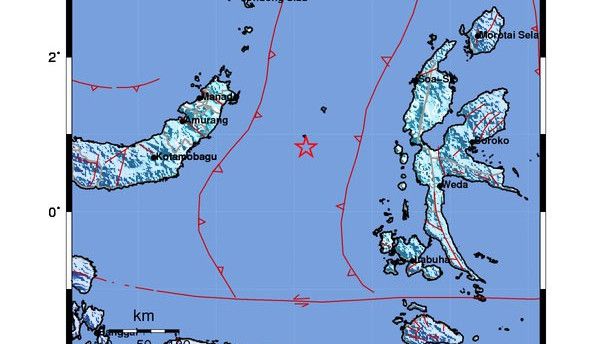 Gempa M5,8 Guncang Bitung Sulut, Warga Sempat Panik