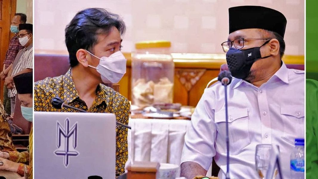 Stiker Brand Clothing di Laptop Gibran Disorot, Netizen Jadi 'Salah Fokus'
