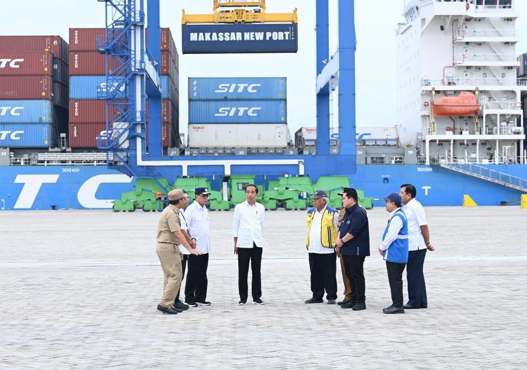 Baru Diresmikan Jokowi, Makassar New Port Masuk Dalam Lima Pelabuhan dengan Rapor Hijau