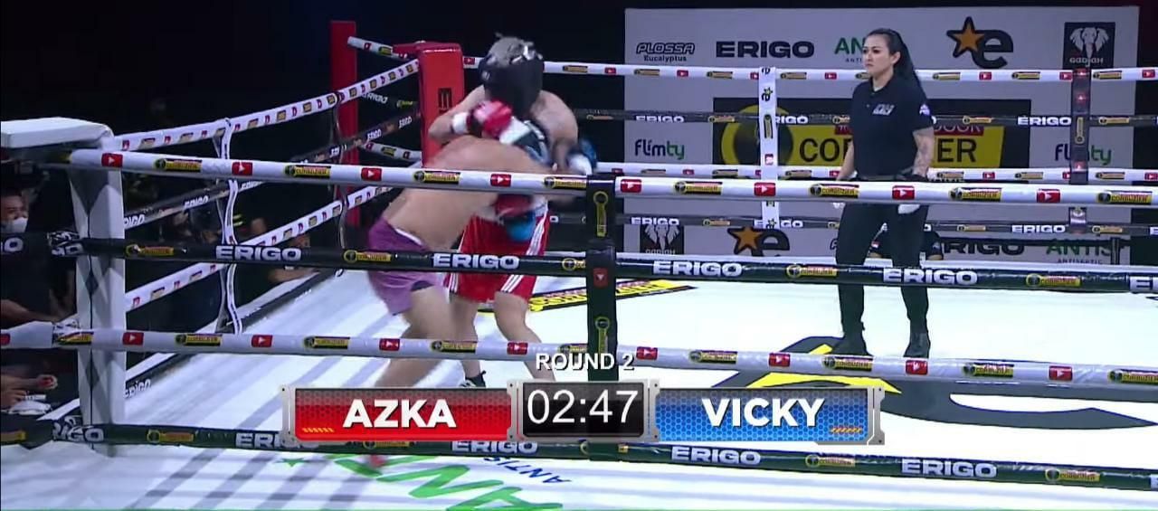 Pertandingan Vicky Prasetyo - Azka (Foto: YouTube/Deddy Corbuzier)