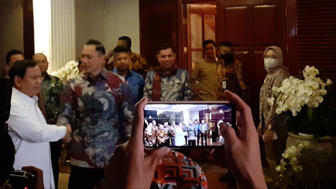 Soal Peluang Koalisi Gerindra-Demokrat, Prabowo: Kalian Tebak, Kalau Saya yang Cerita Nggak Seru