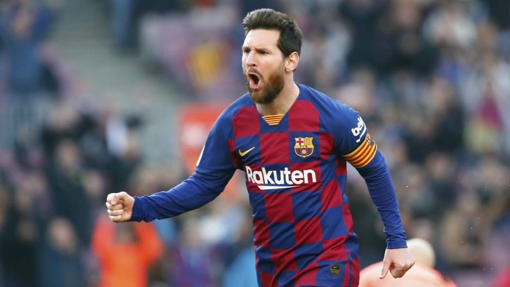 Balas Dendam! Usai Penaltinya Gagal, Free Kick Messi Antar Barcelona Lumat Valencia