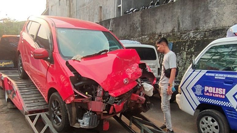 Kecelakaan Beruntun di Lingkar Timur Cianjur, Polisi: Akibat Pengemudi Pajero Tak Berhati-hati