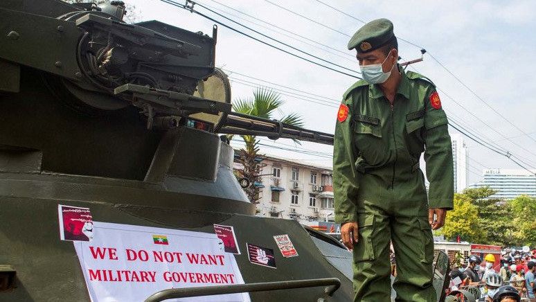 Kudeta Berujung Insiden Fatal, Facebook Blokir Militer Myanmar