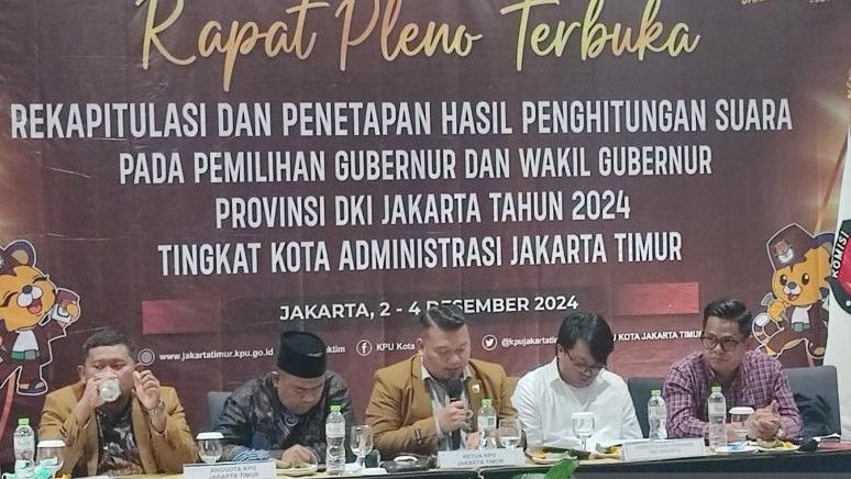 KPU Tetapkan Pasangan Pramono-Doel Meraih Suara Terbanyak di Jakarta Timur