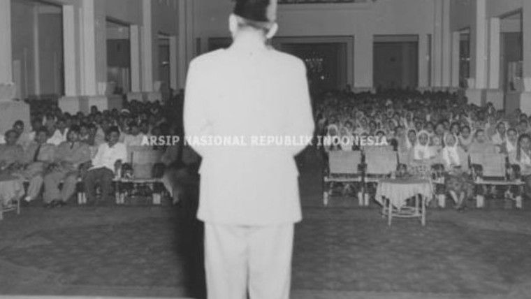 Presiden Soekarno di Malam Nuzululqur'an dan Lailatulqadar