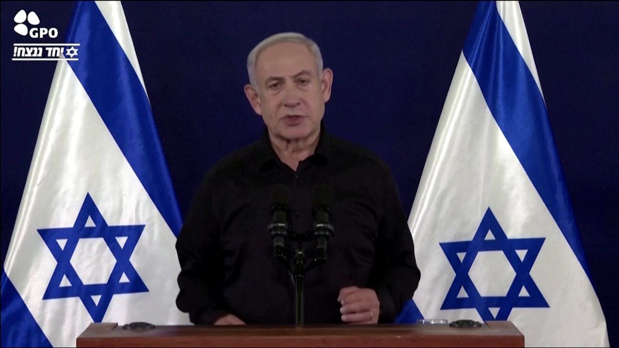 Israel Persiapkan Invasi Jalur Darat, PM Netanyahu: Ini Hanya Permulaan