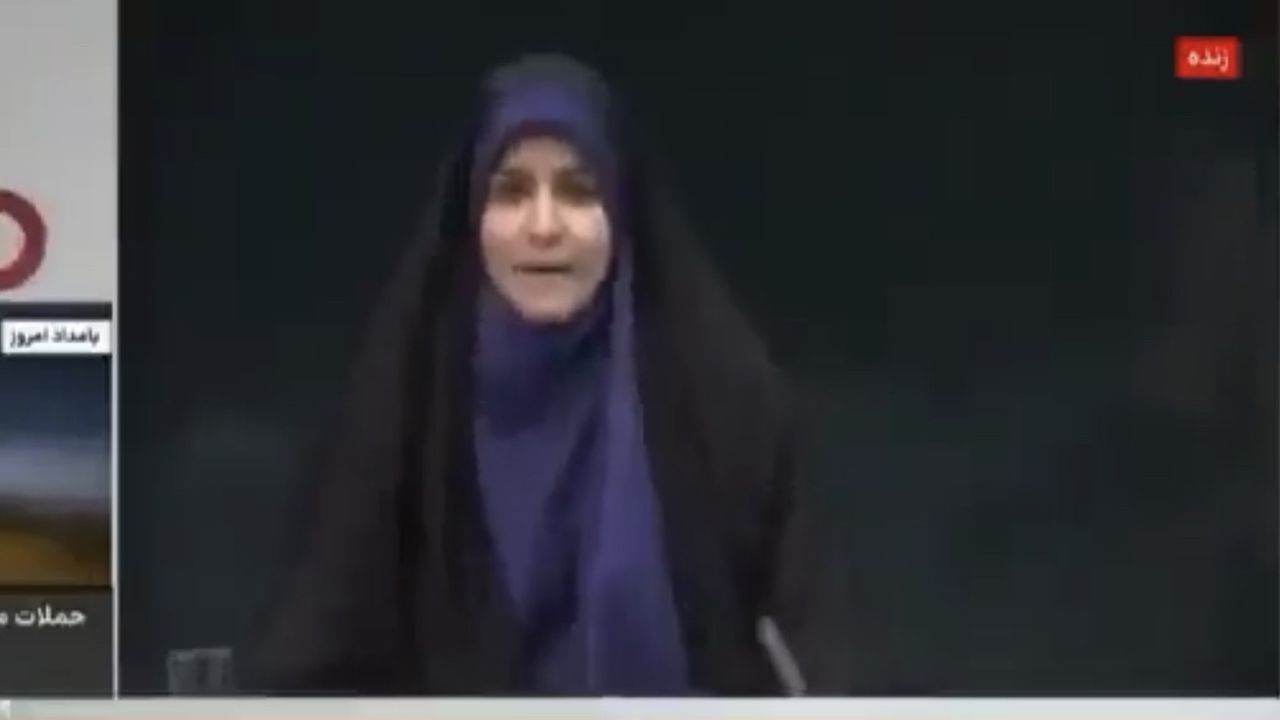 Momen Rudal Israel Hantam Penyiaran Iran Saat Siaran Langsung, Pembawa Acara Langsung Kabur