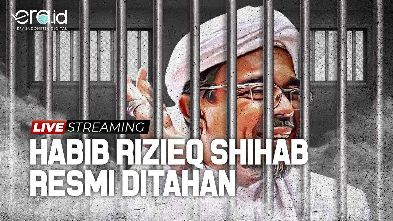 Breaking News: Rizieq Shihab Resmi Ditahan di Rutan Polda Metro Jaya