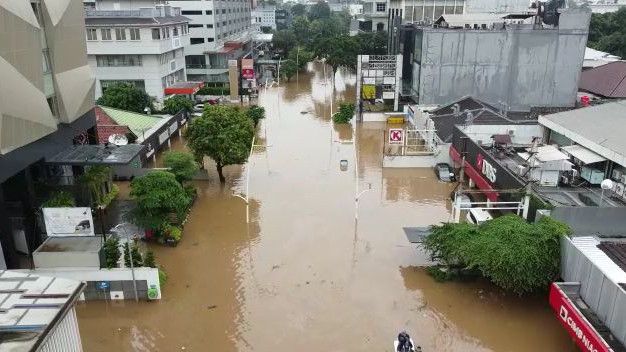 Mobil Terendam Banjir di Kemang, Wagub DKI: Mungkin Milik Tamu Hotel
