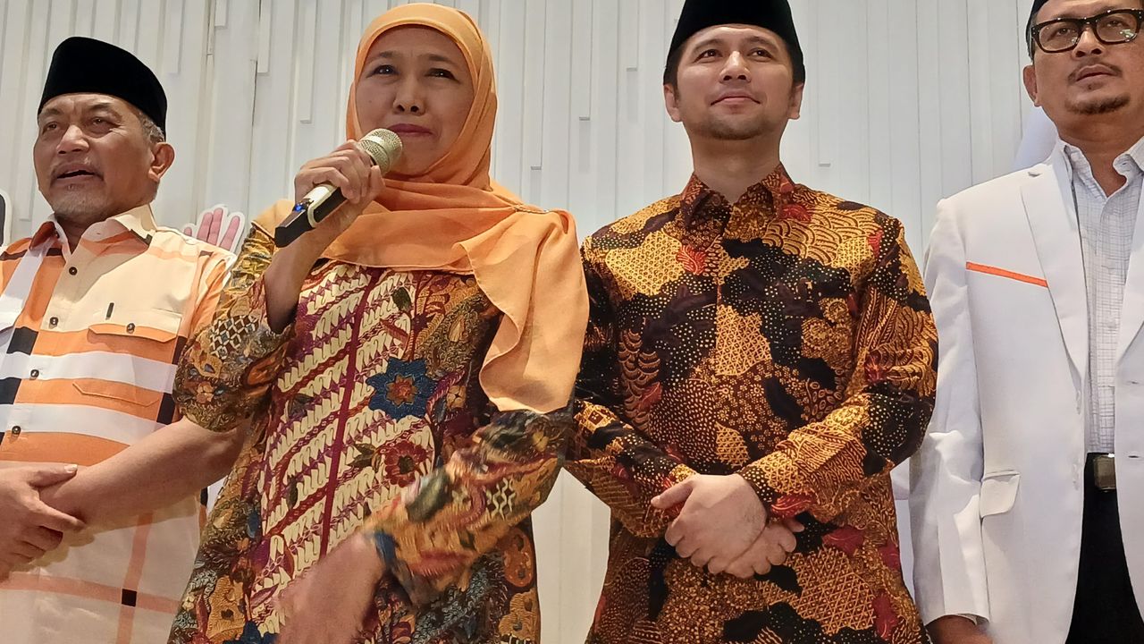 Tingkat Keterpilian Khofifah Bersaing Ketat Dengan Risma di Pilgub Jatim 2024 Versi Litbang Kompas