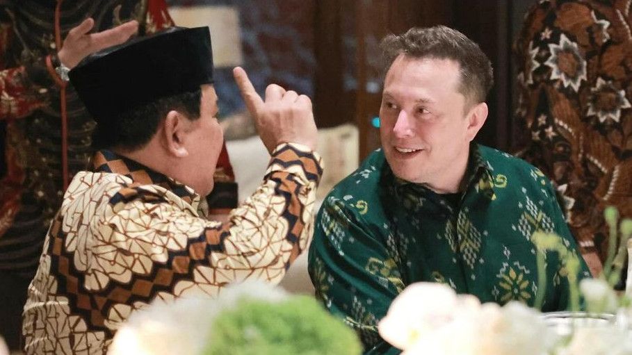 Luhut: Elon Musk Senang Ketemu Prabowo