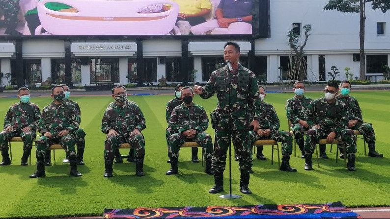 KSAD Andika Perkasa Ungkap Proses Rekrutmen Aprilia Manganang ke TNI hingga Hasil Tes Buktikan Pria